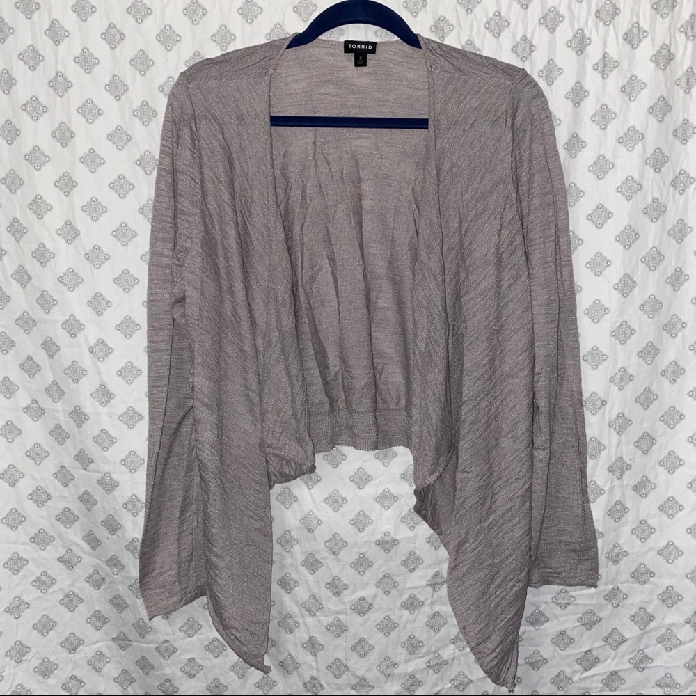 Torrid Cropped Cardigan